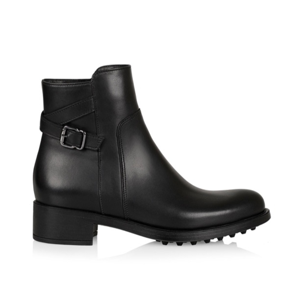 La Canadienne Womens Scorpio Black Leather Ankle Boots Size 9.5 SOLD OUT